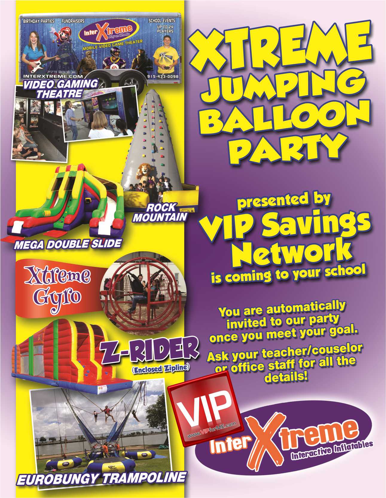 VIP high scool flyer